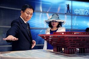 上海市市長韓正接受中天電視台專訪
