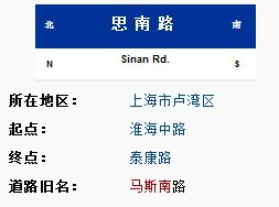 思南路 思南路