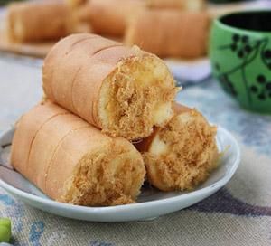 肉鬆沙拉卷 肉鬆沙拉卷