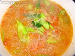 西紅柿冬粉煲 西紅柿冬粉煲