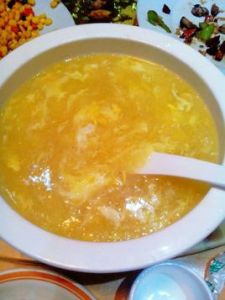 玉米雞蛋羹 玉米雞蛋羹