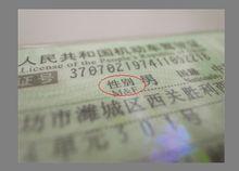駕照雌雄同體
