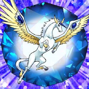 寶玉獸 青玉天馬