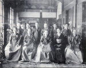 女官[高級的宮女]