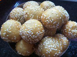 芝麻地瓜球 芝麻地瓜球