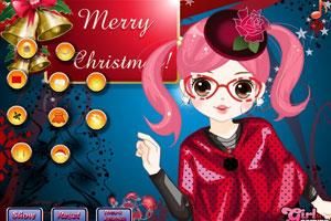 美少女聖誕賀卡 美少女聖誕賀卡