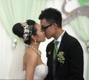 陳建瑩與傅家俊的婚禮