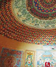 敦煌現代石窟內的復原壁畫