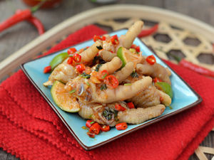 柿汁煎蝦烙 柿汁煎蝦烙