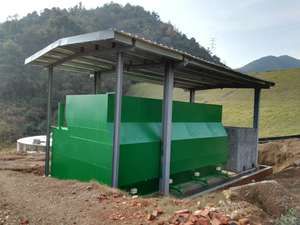 杭州富陽區三聯村全自動河水淨化器