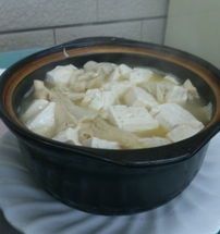平菇豆腐煲