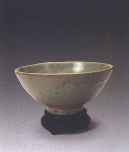 蘭那泰陶綠釉碗複製品