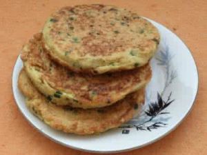 豆渣韭菜雞蛋餅 豆渣韭菜雞蛋餅