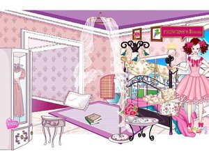 公主整理臥室 公主整理臥室