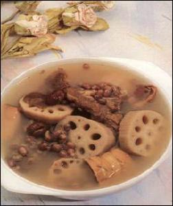 蓮藕煲排骨 蓮藕煲排骨