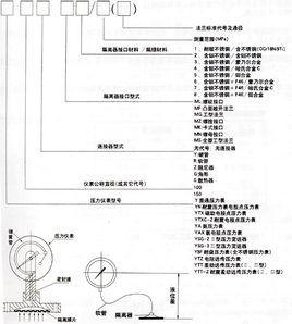 法蘭隔膜式壓力表 法蘭隔膜式壓力表