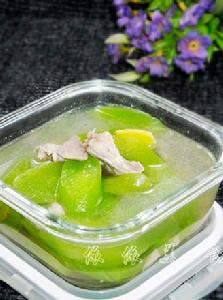 萵筍肉片湯 萵筍肉片湯