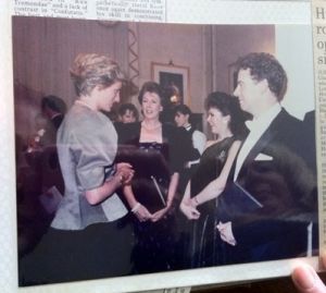  朱迪思&middot;豪沃思曾受到過黛安娜王妃接見