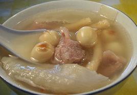 南北杏無花果煲瘦肉 南北杏無花果煲瘦肉