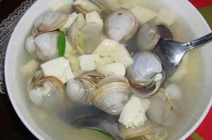 豆腐蛤蜊乾湯 豆腐蛤蜊乾湯