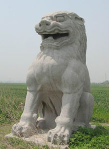 唐陵石獅 唐陵石獅
