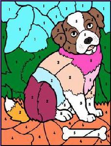 給狗狗上色 給狗狗上色