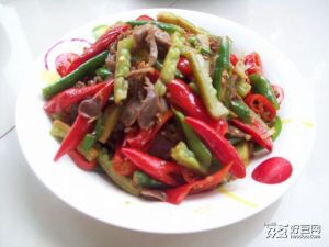 雙椒苦瓜雞胗 雙椒苦瓜雞胗