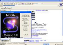 Mosaic v3.0在Windows XP版的截圖