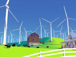 庫倫風電場 庫倫風電場