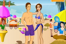 海灘偷偷接吻 海灘偷偷接吻