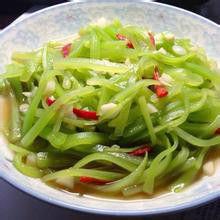 涼拌萵苣絲 涼拌萵苣絲