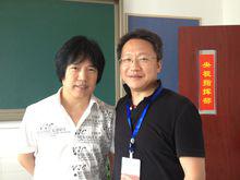 與世界武術冠軍夏雲飛