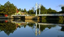 扎蘭屯吊橋公園