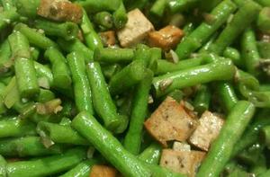 豇豆燒豆腐 豇豆燒豆腐