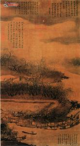 西湖柳艇圖 西湖柳艇圖