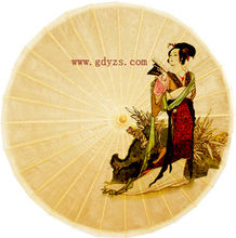 古典油紙傘之彩色印圖傘