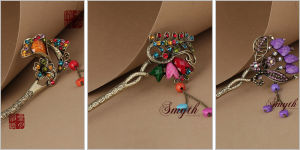 星月神話仿古流蘇髮簪