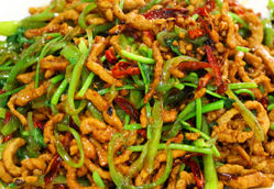 香辣肉絲苦瓜 香辣肉絲苦瓜