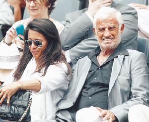 77歲的讓·保羅·貝爾蒙多與女友甘多爾菲