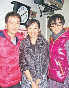 梁焯皓（左）、梁佩瑚（中）、梁焯滿（右）