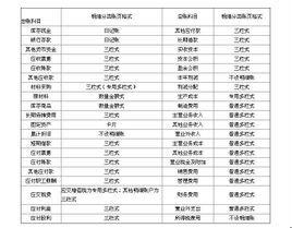 平行式賬簿 平行式賬簿