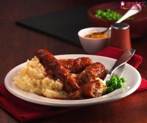 洋蔥肉汁炸香腸 洋蔥肉汁炸香腸