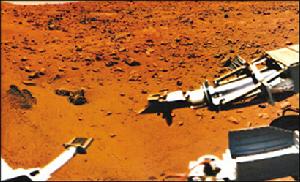 兩個“海盜號”火星探測器在火星著陸