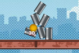 棒球砸罐子 棒球砸罐子