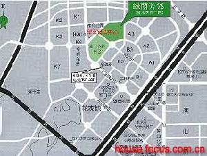 綠蔭芳鄰樓盤地理位置圖