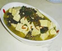 雪裡紅五花肉燒豆腐 雪裡紅五花肉燒豆腐