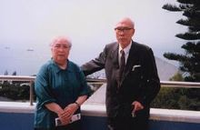 陳沂與夫人馬楠合影