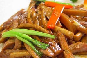 甜筍炒牛肉 甜筍炒牛肉