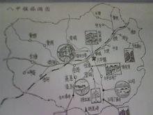 八甲鎮區域簡圖