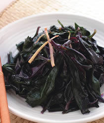 薑絲炒紅鳳菜 薑絲炒紅鳳菜